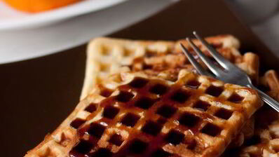 быстрые дрожжевые вафли