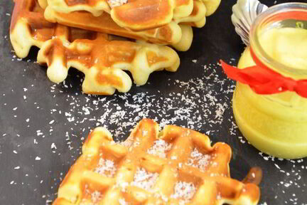 Кокосовые вафли