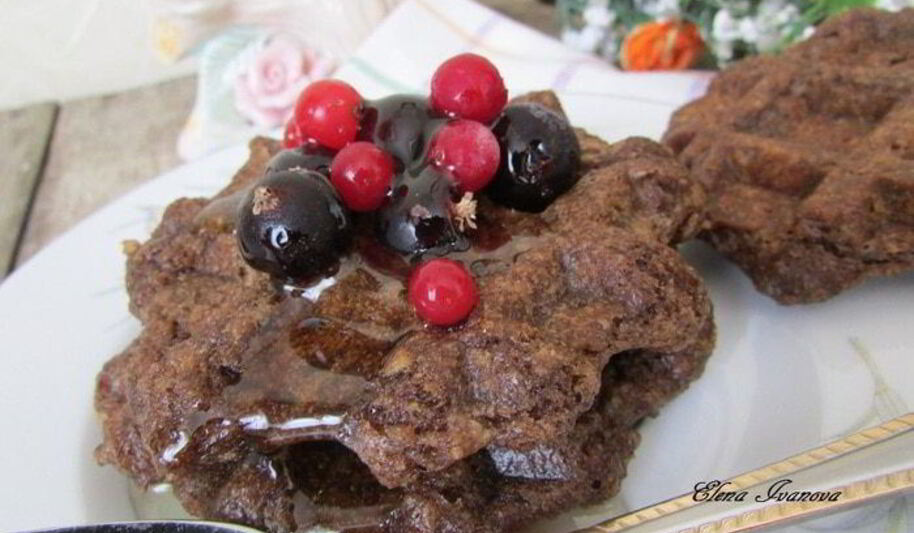 Рецепт овсяных вафель