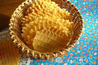 Сырные вафли