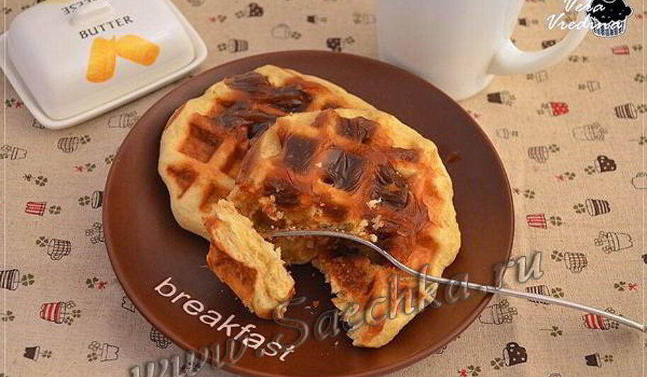 Рецепт вафель ны дрожжаха