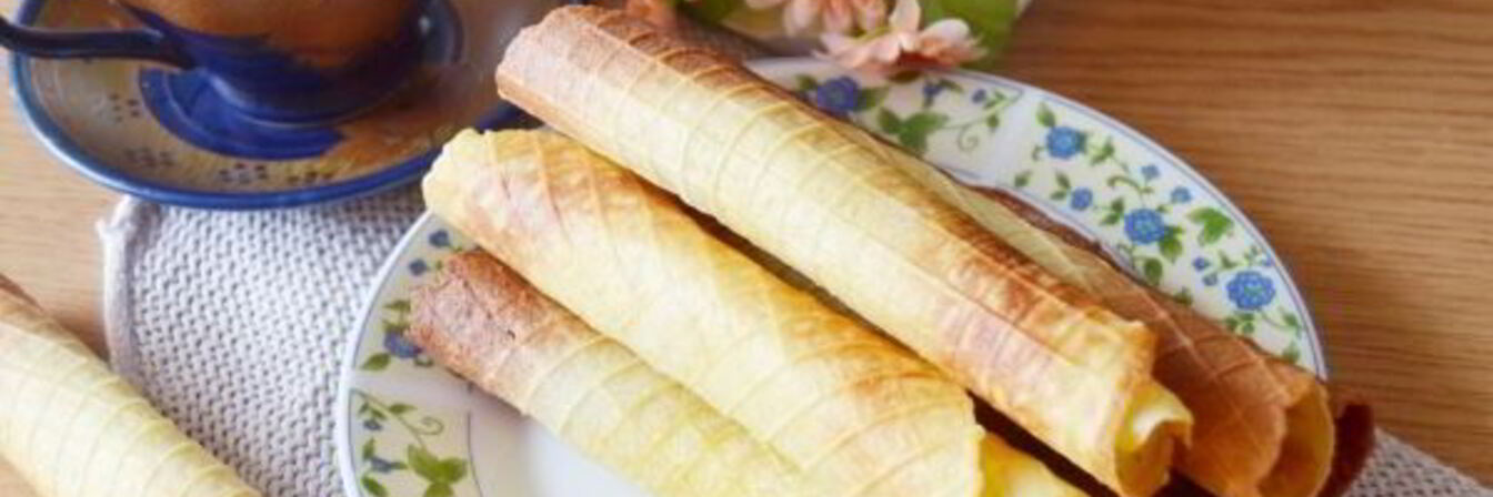 Вафли в электровафельнице хрустящие