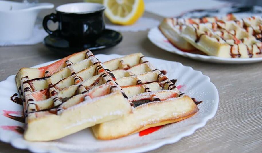 Рецепт венских вафель без вафельницы