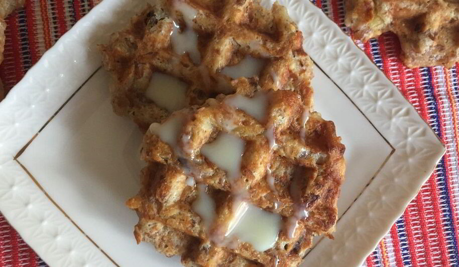 Рецепт венских вафель с мюсли