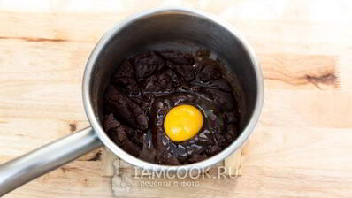 шоколадные профитроли с кремом