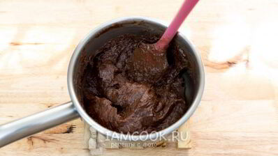 шоколадные профитроли с кремом