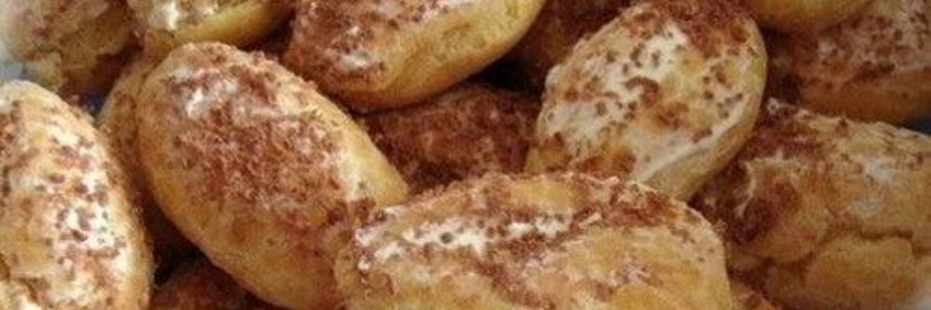 Воздушное тесто для эклеров