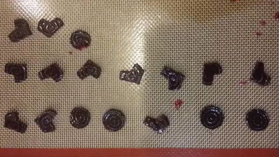 эклеры малиновая роза