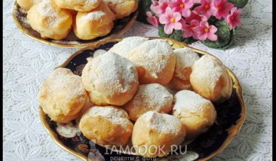 Рецепт эклеров с заварным кремом