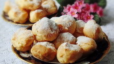эклеры с заварным кремом