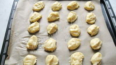 эклеры с заварным кремом