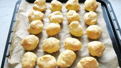 эклеры с заварным кремом