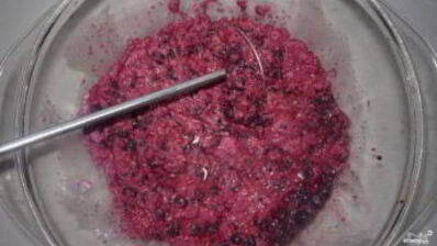 черничная запеканка