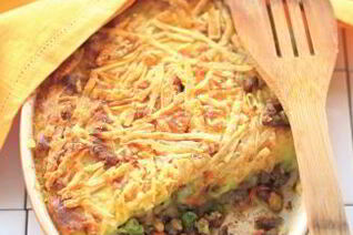 Картофельная запеканка с бараниной