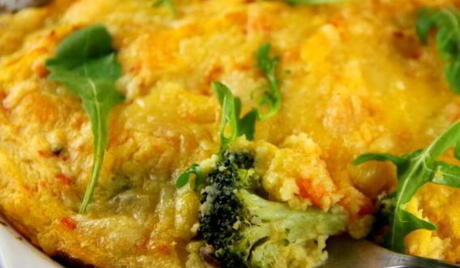 Рецепт картофельной запеканки с брокколи