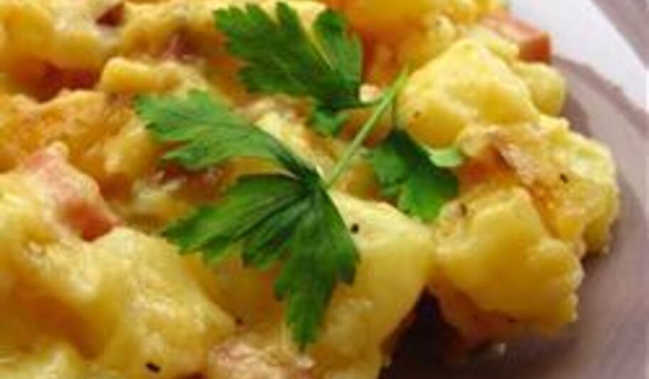 Рецепт картофельной запеканки с колбасой