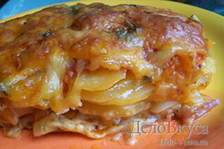 Картофельная запеканка с мясом