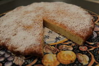 Лимонная запеканка с рикоттой