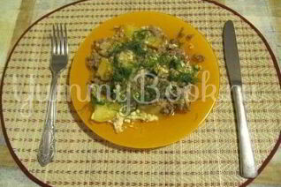 Мясо-картофельная запеканка