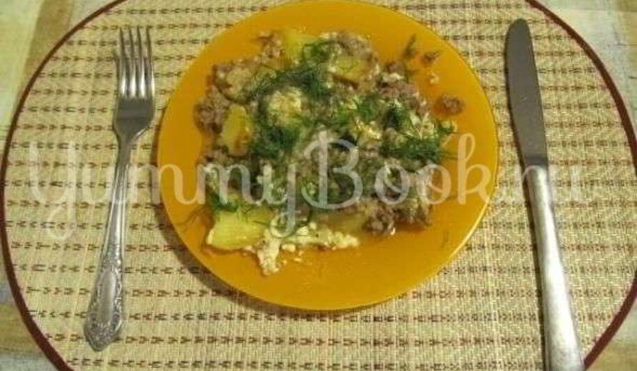 Рецепт мяса-картофельной запеканка
