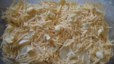 нежная картофельная запеканка