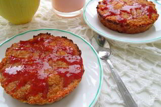 Очень быстрая творожная запеканка