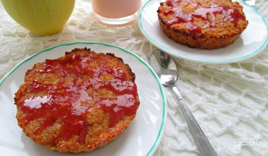 Рецепт очень быстрой творожной запеканки