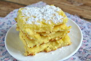 Запеканка с манкой