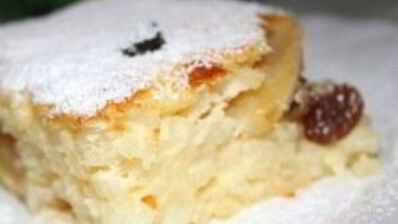 рисовая запеканка сладкая