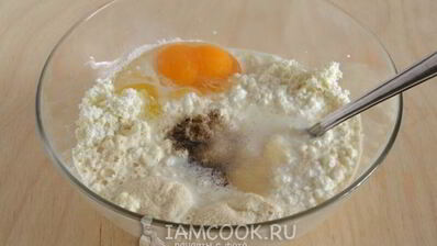 творожная запеканка с бананом