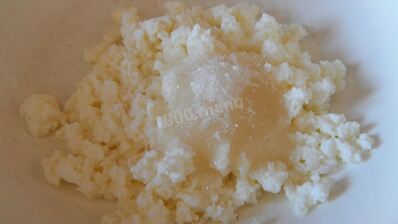 творожная запеканка с овсяными хлопьями