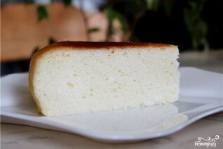 Воздушная запеканка из творога