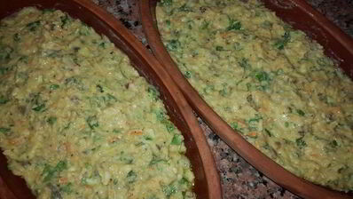 запеканка из чечевицы с кабачком и сыром