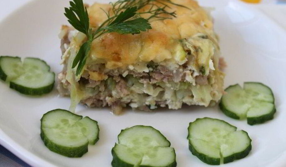 Рецепт запеканки иза капуст и фарши