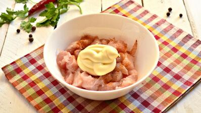 запеканка из куриной грудки с картофелем