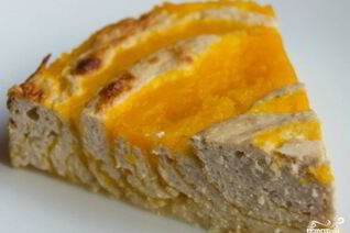 Запеканка из тыквы с творогом в духовке