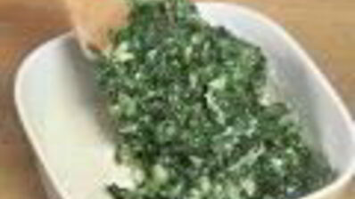 запеканка из зелени в сливочном соусе