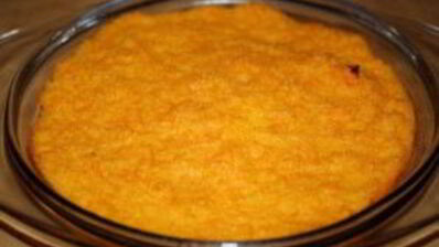 запеканка морковная с манкой