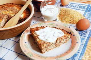 Запеканка с крупой