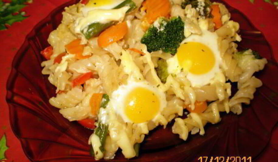 Рецепт запеканки с перепелиными яйцами