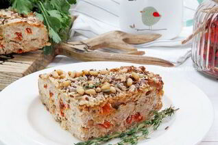 Запеканка с тунцом, сыром и каперсами