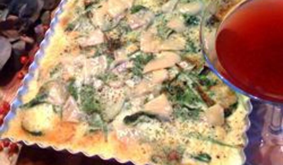 Рецепт запеканки со шпинатом