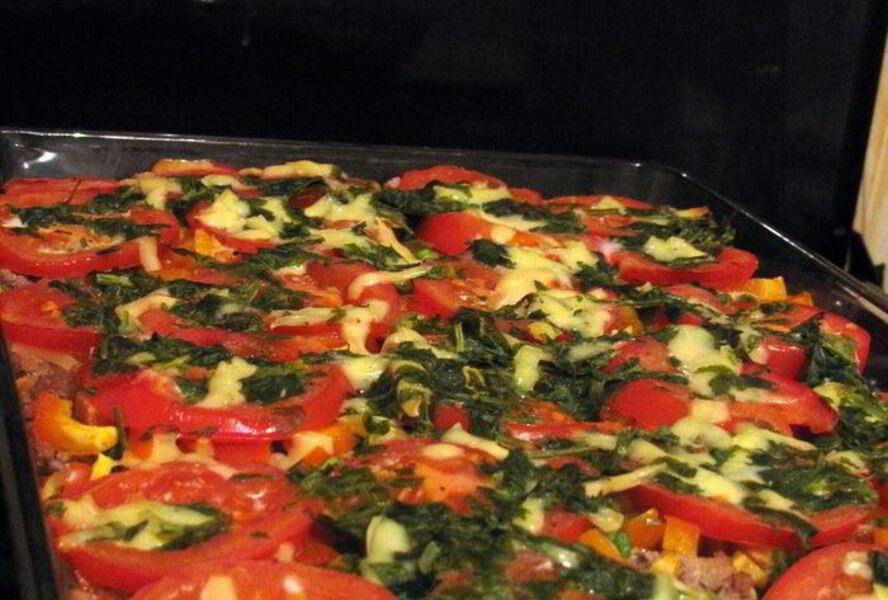 Запеканка со спагетти