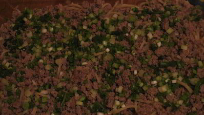 запеканка со спагетти