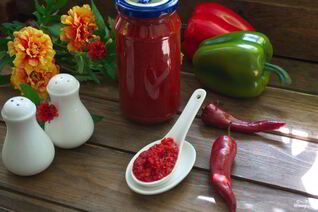 Аджика из болгарского перца без помидоров