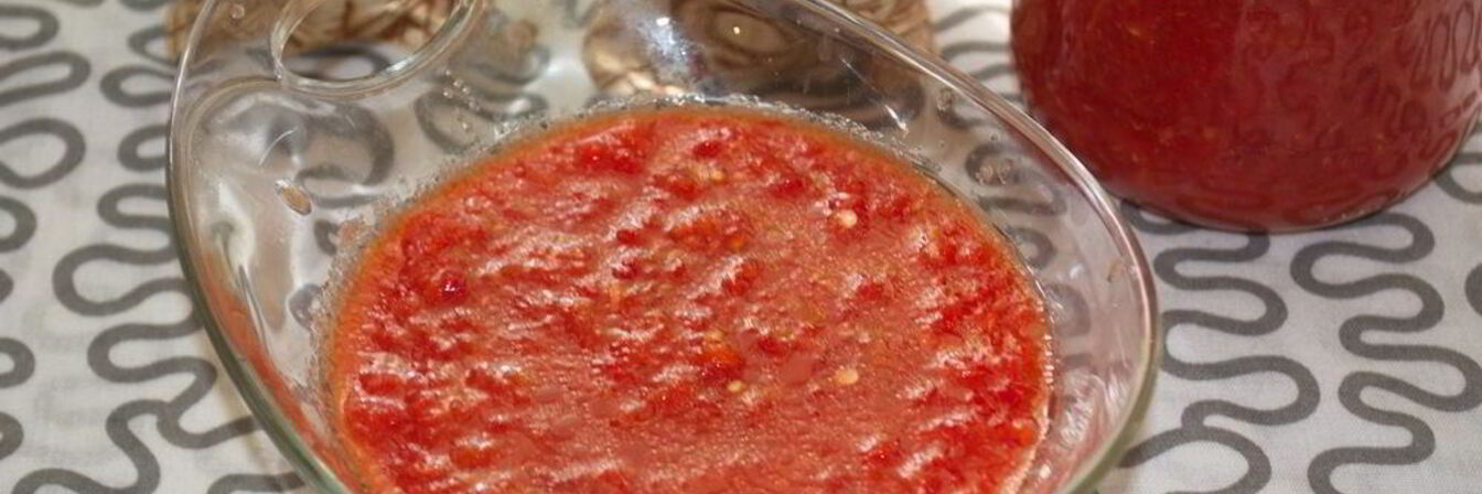 Аджика из красного перца