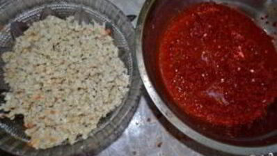 аджика острая с яблоками