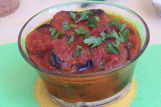 Баклажаны в аджике на зиму