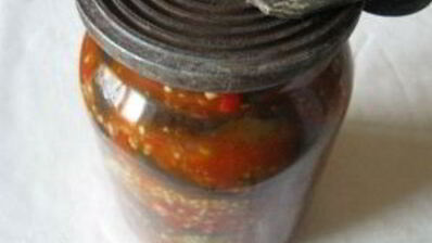 баклажаны на зиму тещин язык