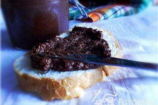 Банановый шоколадный джем